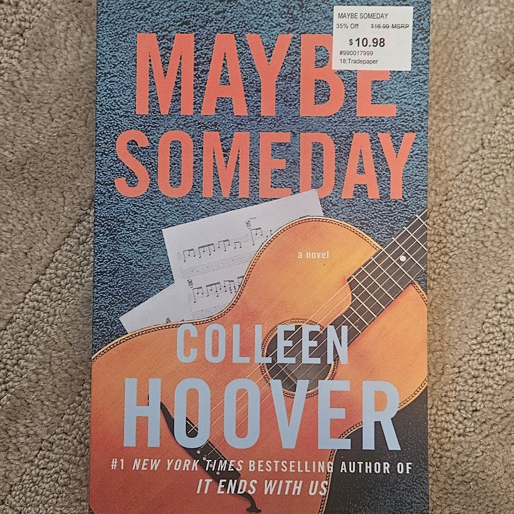 Maybe Someday by Colleen Hoover Book